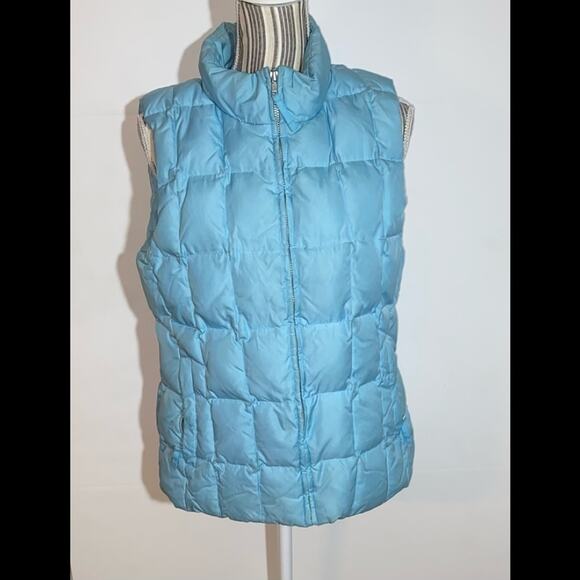 GAP WOMENS DOWN PUFFER VEST SIZE L - Picture 1 of 3